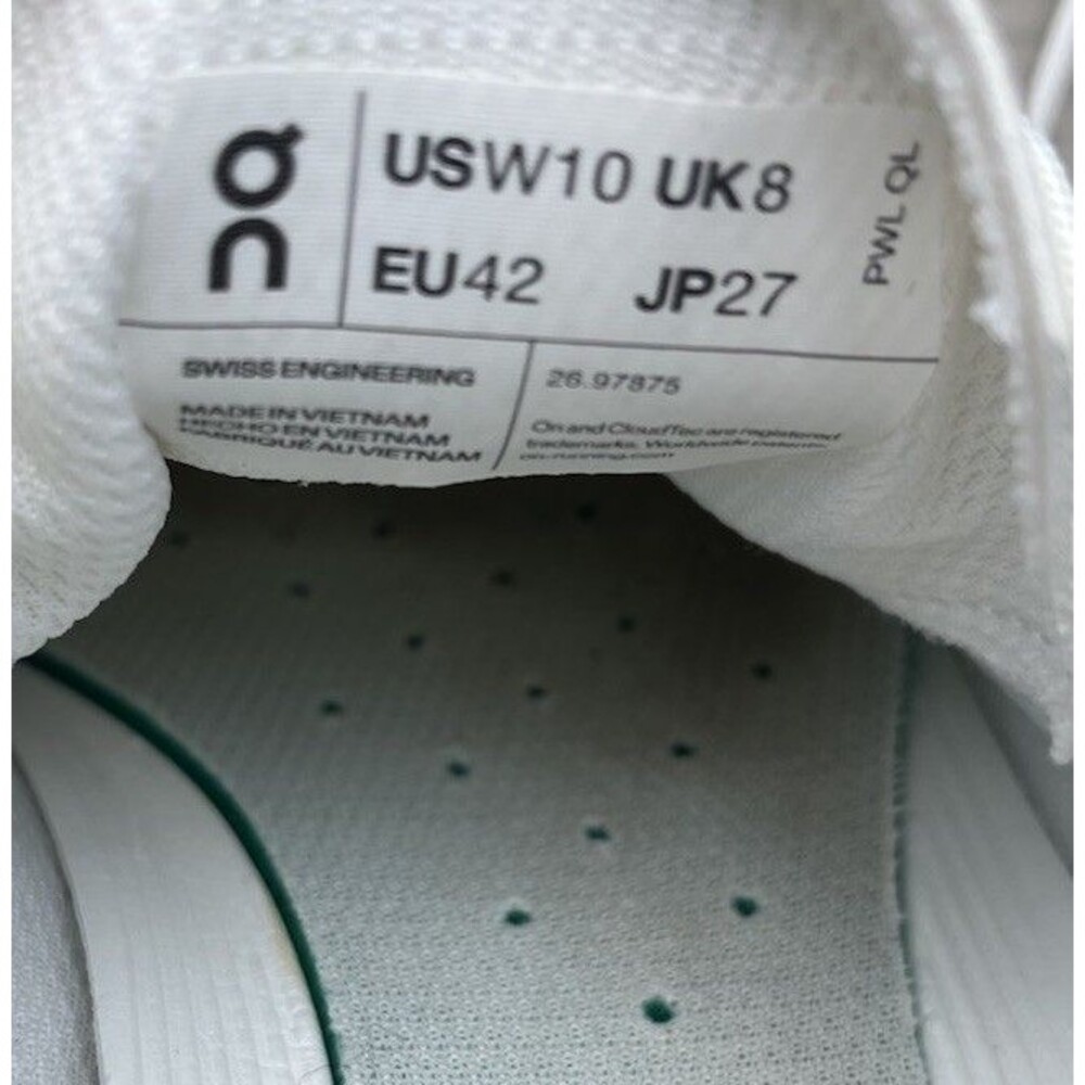 On Cloudnova Form Women’s 10 Running Shoes Mineral/Ivory - Picture 11 of 12